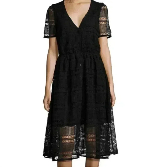 Tularosa, Revolve, black lace midi - Picture 2 of 5